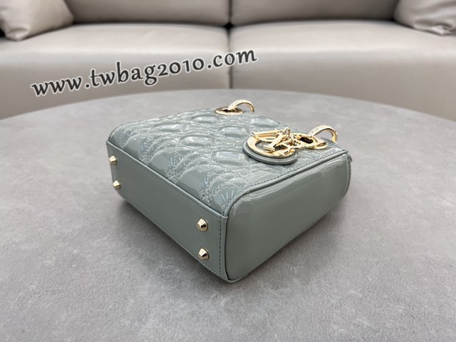 Dior专柜新款Lady女包迪奥高仿原单三格磨砂Lady手提包 djfk1323